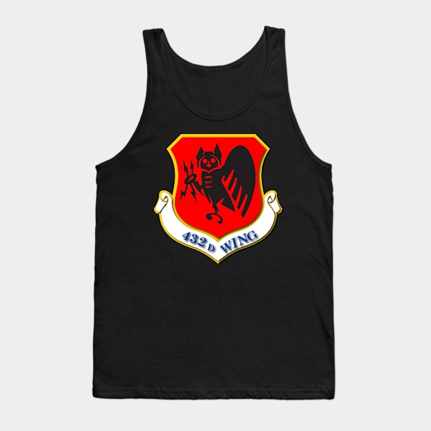 432d Wing wo Txt Tank Top by twix123844